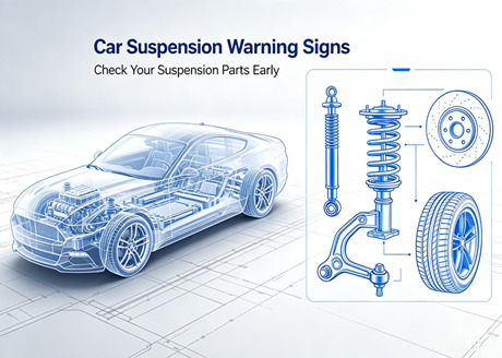 10 sinais de que as peças da suspensão do seu carro precisam ser substituídas